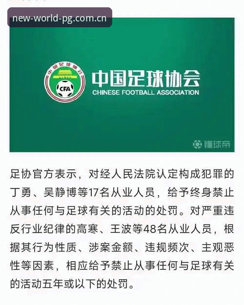 足协公布第三批禁足名单，PG电子玩家怎么看这场行业大清洗？